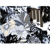 Tissu Maille Maillot de Bain Imprim Fleurs et Graphiques Abstraits