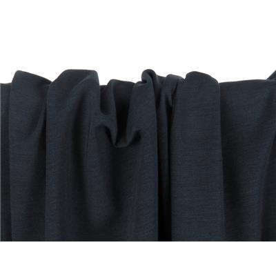 Navy 100 % Organic Cotton Jersey Knit Fabric