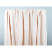 Coupon Crepe 100 % Viscose EVA Rose Pale 70 cm x 138 cm