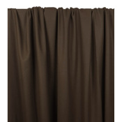Tissu Lainage Léger Mélange Laine Choco