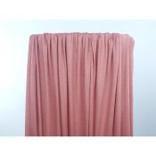 Tissu Maille Cote 3x2 Viscose / Laine Bois de Rose