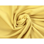 Tissu Maille Molleton Gratté Coton / Polyester Paille