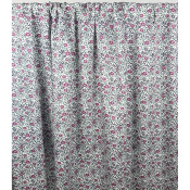 Tissu Satin de Coton Blue Gem