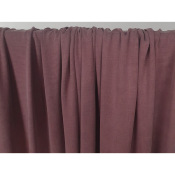 Tissu Maille Jersey Cupro / Elasthanne Bordeaux