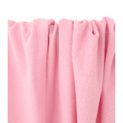 Tissu Maille Jersey Eponge 100 % Coton Rose