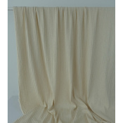 Tissu Maille Côte 7x3 100 % Coton Ecru