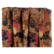 Tissu Satin Fleurs Vintage 