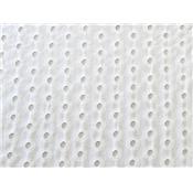 Tissu Broderie Anglaise Motifs Grands Cercles