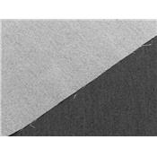 Tissu Denim Noir / Lurex Argent Réversible