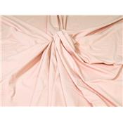 Tissu Jersey Coton / Elasthanne Vieux Rose