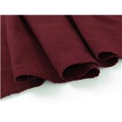 Coupon Lainage Mélange Laine Bordeaux 90 cm x 150 cm 