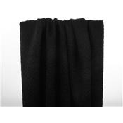 Tissu Lainage Mohair / Laine Noir