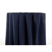 Tissu Viscose Texturé Marine