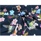 Tissu Jersey VENISE Colibris