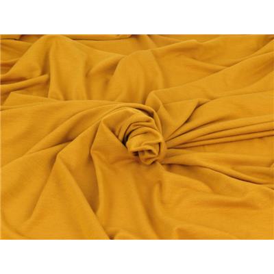 Tissu Jersey Mercerisé Ocre