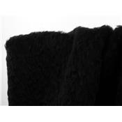 Tissu Lainage Mohair / Laine Noir