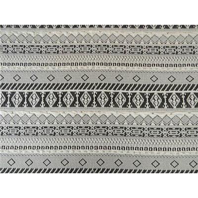 Tissu Maille Coupée - Cousu Structuré Motif Ethnique