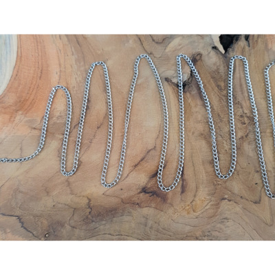 Chainette Argenté 5 mm x 3 mm