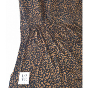 Tissu Maille Jersey Viscose / Elasthanne Graou Tabac