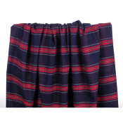 Tissu Flanelle Tartan Marine / Rouge