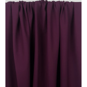Coupon Sergé Double Tissage JOE Plum 50 cm x 140 cm