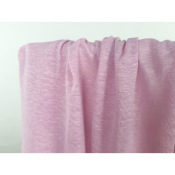 Tissu Maille Jersey 100 % Lin Lila