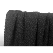 Tissu Tweed Noir