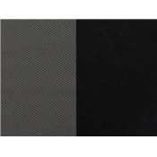 Coupon Maille Enduit Foil Noir 180 cm x 140 cm