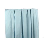 Tissu Popeline Coton Stretch Bleu