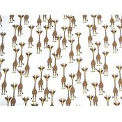 Tissu Jersey Coton / Elasthanne Imprimé Girafe