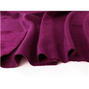 Tissu Maille Mélange Laine Violine