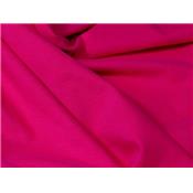 Tissu Jersey Coton / Elasthanne Mercerisé Fuchsia