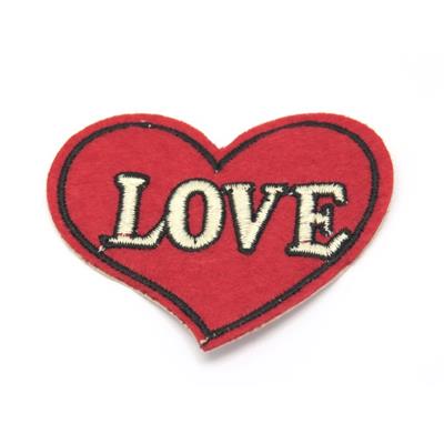 Patch Thermocollant Coeur - Love 67 mm