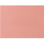 Tissu Jacquard Losange Aspect Broderie Pêche