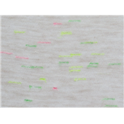 Tissu Jersey Viscose / Polyester Flammé Fil Brodé Fluo