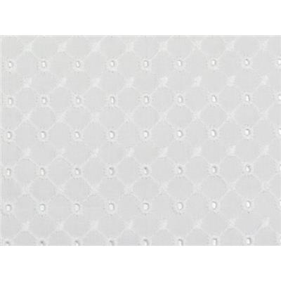Tissu Broderie Anglaise Losange