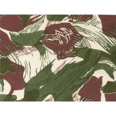 Tissu Jersey Coton / Polyester Imprimé Fleurs Abstraites