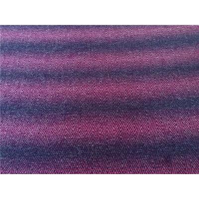 Tissu Lainage Effet Chevron
