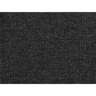 Tissu Maille Matelassée Gauffrée Anthracite Chiné