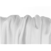 Tissu Maille Interlock Lourd 100 % Coton Blanc