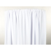 Tissu Maille Cote 3x3 Blanc
