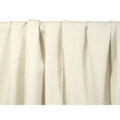 Tissu Nid D'Abeille Vanille