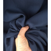 Tissu Sergé Léger 100 % Lyocell Marine