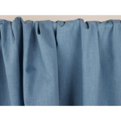 Tissu Chambray 100 % Coton Bleu Clair