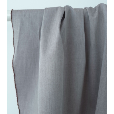 Tissu Chambray 100 % Coton Choco