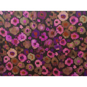 Tissu Maille Jersey Viscose / Elasthanne Fleurs Abstraites
