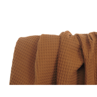 Tissu Nid D'Abeille Camel