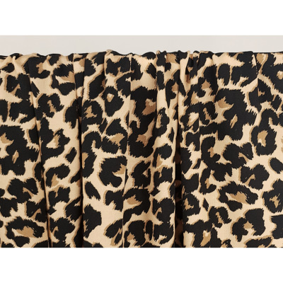 Tissu Popeline Viscose Ecovero LEO Fervor Nude
