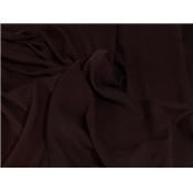 Tissu Sergé Léger 100 % Tencel Chocolat