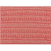 Tissu Maille Coupée - Cousu Ajourée Corail / Rose